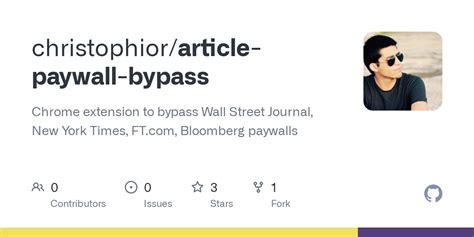 paywall bypass github|Breaking Medium paywall!